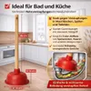Pömpel Abflussreiniger Saugglocke Ausgussreiniger Rohrfrei Produktbild-Vorschau 7
