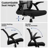 Yaheetech Ergonomischer Bürostuhl, verstellbare Armlehnen, Produktbild-Vorschau 3