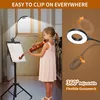 Stolní lampa LED stmívatelná, 3 barvy světla, svěrka USB Náhled obrázku produktu 3