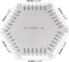 Přesný hřeben na mokrý film z nerezové oceli, 25-3000 µm Náhled obrázku produktu 5