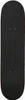 A top-down view of a black skateboard deck. Produktbild-Vorschau