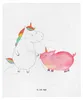 Mr. & Mrs. Panda Fleecedecke Einhorn Schwein - Weiß - Produktbild-Vorschau 1