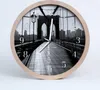 Holzuhr 20fi cm wanduhr - Bridge-Architektur Produktbild-Vorschau 1