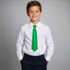 Jungen Krawatte 34 cm verstellbar vorgebunden Seidenlook Produktbild-Vorschau 3