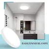 A modern bathroom with a ceiling light. Produktbild-Vorschau