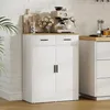 HOMCOM Sideboard mit Stauraum, Kommode mit 2 Schubladen, Produktbild-Vorschau 9