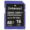 Intenso 3431470 SDHC Card 16GB Class 10 UHS-I Professional Voir les images du produit 1