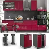 Spodní skříňka kuchyňské linky Vicco Fame-Line Bordó Náhled obrázku produktu 3