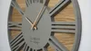Groß wanduhr ohne tickgeräusche Roman LOFT Grau 50cm, Produktbild-Vorschau 3