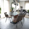 HOME DELUXE - Polsterstuhl IKALO 6er Set - Farbe: Grau / Produktbild-Vorschau 3