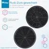 McFilter | 2x Aktivkohlefilter geeignet für EFF62, AEG Produktbild-Vorschau 4