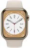 Apple Watch 8 4G 45mm Edelst. gold/Sport polarstern Produktbild-Vorschau 2
