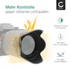 CELLONIC Gegenlichtblende kompatibel mit Ø 62mm - Bajonett Produktbild-Vorschau 5