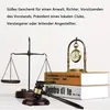 Auktionshammer Set aus Holz, Richterhammer und Produktbild-Vorschau 3