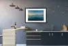 MuchoWow® Gerahmtes Poster Einsames Segelboot in Produktbild-Vorschau 5