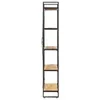 vidaXL Knihovna 5 přihrádek 90 x 30 x 180 cm mango masiv Náhled obrázku produktu 2