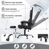 ROSEJANE Ergonomischer Gaming Stuhl mit Fußstütze und Produktbild-Vorschau 5