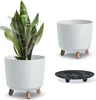 Vaso da fiori Gracia rotondo ⌀29,8 cm bianco Anteprima dell’immagine prodotto 11