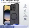 A phone case with a phone inside, presented with marketing text and icons. Anteprima dell’immagine prodotto
