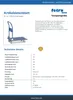 fetra 3100, Stahl, Pritschenwagen-Trolley, Blau, 150 kg, 4 Produktbild-Vorschau 7