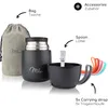 Milu Lunchbox-Set schwarz (9-tlg.) 650 ml Produktbild-Vorschau 4