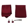 Set di cravatte da uomo - Con fazzoletto da taschino, Anteprima dell’immagine prodotto 1