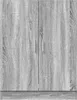 vidaXL Skriňa na práčku Grey Sonoma 71x71,5x91,5 cm Náhľad obrázku produktu 4