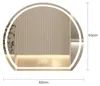 Miroir de salle de bain LED avec éclairage, variateur Voir les images du produit 8