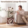 COSTWAY Kratztonne, Ø41 cm, 85 cm hoch, Katzentonne mit 2 Produktbild-Vorschau 6