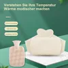 STILVORA Wärmflaschen, Plüsch Wärmflasche mit Extra-langer Produktbild-Vorschau 3
