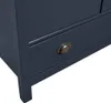 vidaXL Garderobekast met 2 deuren, Hill grijs, 89x50x170 Productafbeelding-voorbeeld 3