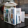 QUVIO Triangle Mail und Bücherregal - Mail Organizer - Produktbild-Vorschau 3