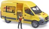 Bruder Mercedes Benz Sprinter DHL s řidičem Náhled obrázku produktu 12