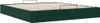vidaXL Ottoman-lit sans matelas vert foncé 160x200 cm Voir les images du produit 6