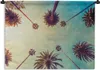 MuchoWow® Wandteppich Wandbehang Palme - Himmel - Bäume - Produktbild-Vorschau 1