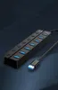INF Hub USB 3.0 5 Gbps a 7 porte con pulsanti on/off Anteprima dell’immagine prodotto 2