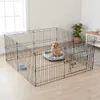 Enclos extérieur pour animaux domestiques 591650 noir, parc Voir les images du produit 3