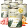 Hundenassfutter - Huhn mit Naturreis an Möhren & roten Produktbild-Vorschau 1