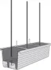 Plastia Berberis Trio selbstbewässernde Pflanzgefäße - Produktbild-Vorschau 4