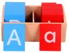 Sada Montessori – brúsne papiere s abecedou – veľké a malé Náhľad obrázku produktu 2