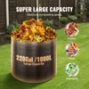 SucceBuy 220 galonový kompostér, odolný venkovní kompostér, Náhled obrázku produktu 3