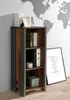 Regal CLIF 115 cm  Optik: Old Wood Vintage von Forte Produktbild-Vorschau 11