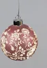 Nachbildungative hängende Kugel 10cm Rosen-Pastell  LED Produktbild-Vorschau 8