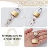 18 Pack Massief Messing Hangsloten - Klein en Productafbeelding-voorbeeld 3