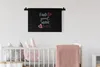 MuchoWow® Wandteppich Wandbehang Zitate - 'Essen ist gut, Produktbild-Vorschau 2