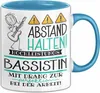 Bassistin Tasse Geschenk Lustig Abstand Halten Produktbild-Vorschau 1