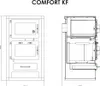 Krbové kachle VICTORIA s rúrou COMFORT KF Náhľad obrázku produktu 2