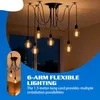 VETOLAKA Pendelleuchte Spinne 6 Flamming,Pendelleuchte Produktbild-Vorschau 3