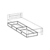 Jugendzimmer EVERTON-43 mit Schreibtisch Bett 90cm und Produktbild-Vorschau 5