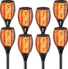 Forever 8× 96LED Solar Fackel Gartenfackeln mit Produktbild-Vorschau 1